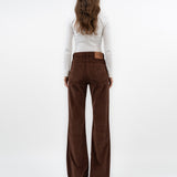 JEANS LE SOLEIL CORD CHOCOLAT