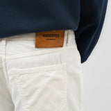 JEANS SAGESSE CORD OFF-WHITE