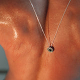 Collar boussole Plata