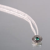 Collar Boussole Plata