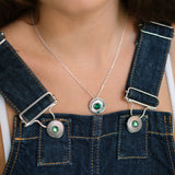 Collar Boussole Plata