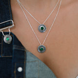 Collar Boussole Plata