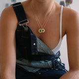 Collar Boussole Oro