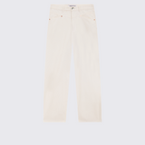 JEANS SAGESSE CORD OFF-WHITE