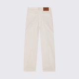 JEANS SAGESSE CORD OFF-WHITE