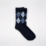 SOCK DIAMOND NAVY BLUE