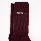 SOCK BURGUNDY